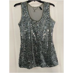 BKE Boutique Sequin Tank Top